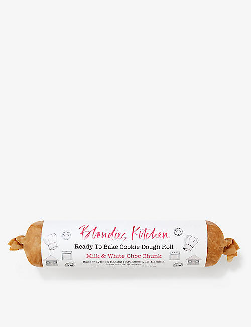 BLONDIES KITCHEN: Ready to Bake milk and white chocolate cookie dough roll 550g