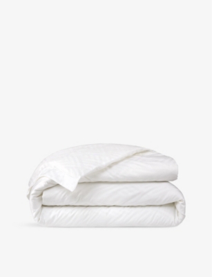 Polo Ralph Lauren Ralph Lauren Home White Penthouse Single Duvet Cover 140cm X 200cm