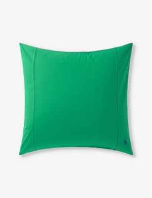 RALPH LAUREN HOME: Player Billiard standard cotton pillowcase set of two 50 cm x 75cm