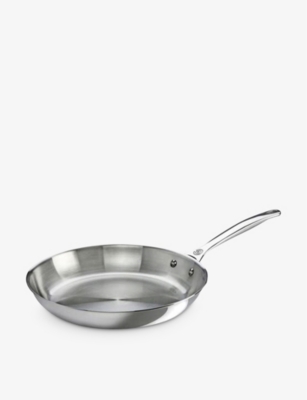 Le Creuset Signature Stainless Steel Uncoated Shallow Frying Pan