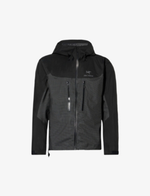 ARCTERYX: Alpha brand-print regular-fit shell jacket