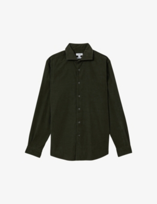 REISS: Vincy classic-fit cotton shirt