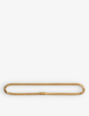 REISS: Ella elasticated metal chain belt