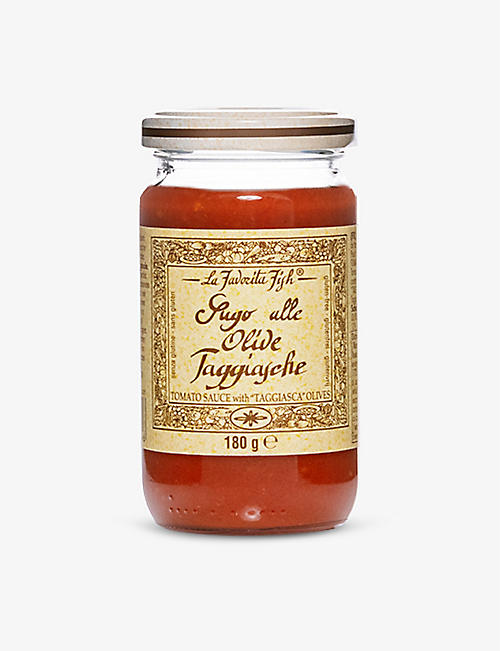LA FAVORITA LIVE: Taggiasca olive and tomato sauce 180g
