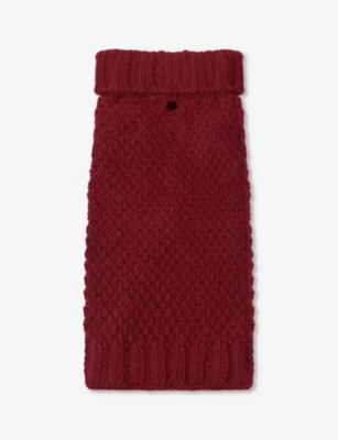 LISH: Allen Bobble roll-neck wool dog jumper