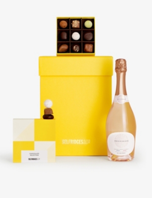SELFRIDGES SELECTION: The Non-alcoholic and 18 piece chocolate selection gift box