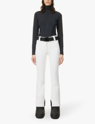 GOLDBERGH: Pippa flared-leg stretch-woven trousers