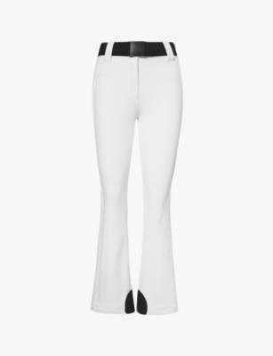 GOLDBERGH: Pippa flared-leg stretch-woven trousers