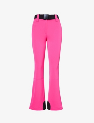 GOLDBERGH GOLDBERGH WOMEN'S 4715 PASSION PINK PIPPA FLARED-LEG STRETCH-WOVEN TROUSERS