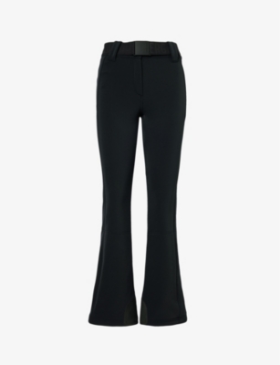 Goldbergh Womens 9000 Black Pippa Flared-leg Stretch-woven Trousers