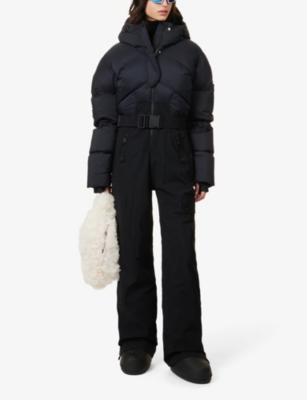 Shop Cordova Sommet Quilted Shell Ski Suit In Onyx