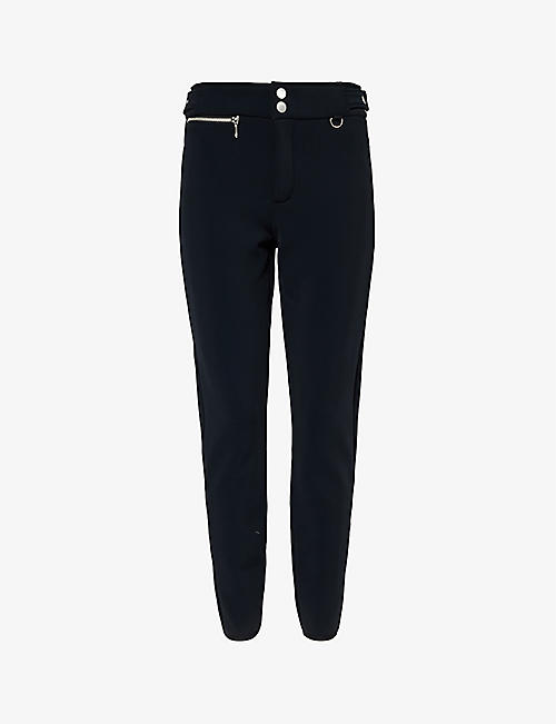 CORDOVA: Val d'Isere tapered-leg mid-rise stretch-woven trousers
