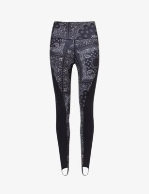 P.E NATION: Niseko high-rise stretch-recycled polyester leggings