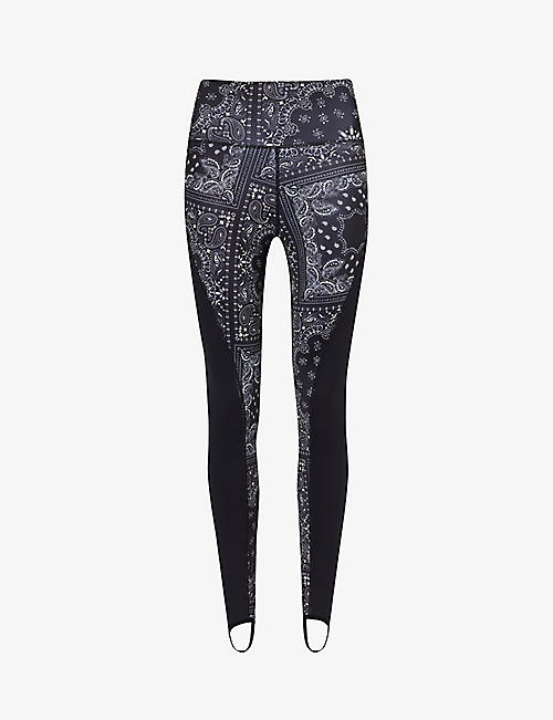 P.E NATION: Niseko high-rise stretch-recycled polyester leggings
