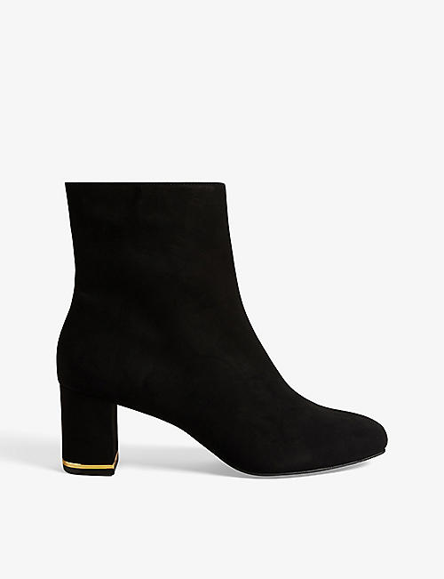 TED BAKER: Neomie suede ankle boots