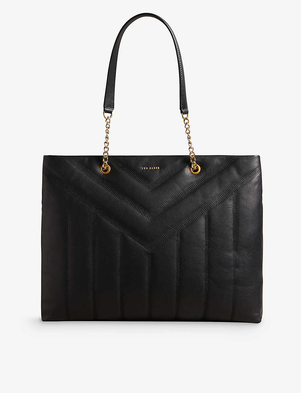 Ted Baker Black Ayalia Leather Tote Bag