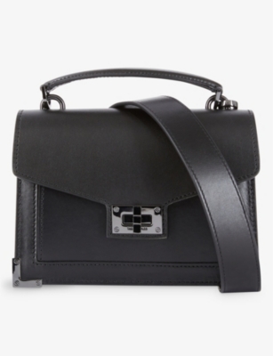 THE KOOPLES: Emily top-handle small leather shoulder bag