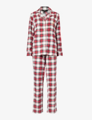 ralph lauren checked pyjamas