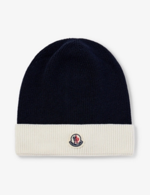 Moncler store beanie selfridges