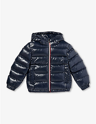 MONCLER: Aubert quilted shell-down jacket 4-14 years