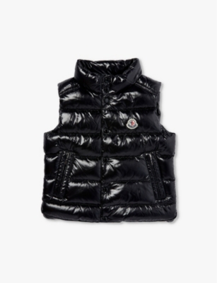 MONCLER: Tib quilted shell-down vest 4-14 years