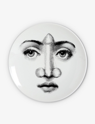 Fornasetti Themes And Variations N.336 Round Porcelain Wall Plate 26cm