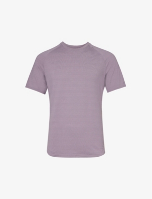 Lululemon License To Train Short-sleeve Shirt In Purple Ash