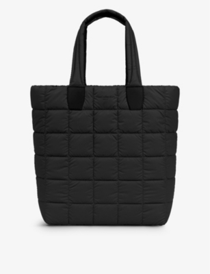 VEE COLLECTIVE: Porter quilted recycled-nylon tote bag