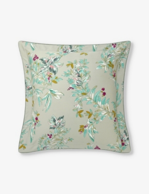 YVES DELORME Alcazar floral print organic cotton pillowcase