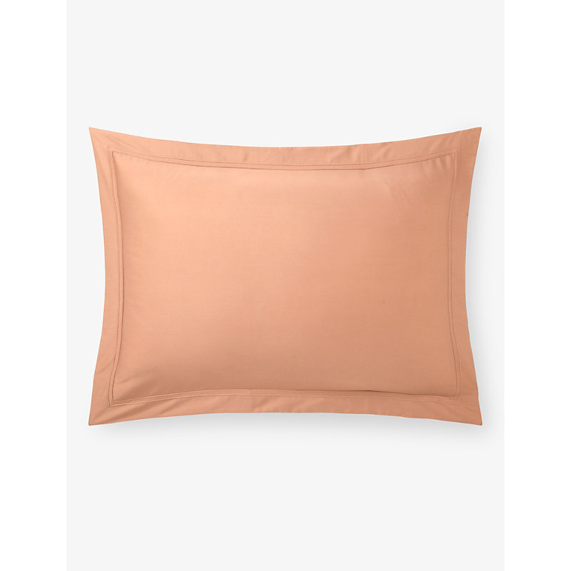 Yves Delorme Sienna Triomphe Quilted Organic Cotton-sateen Pillowcase