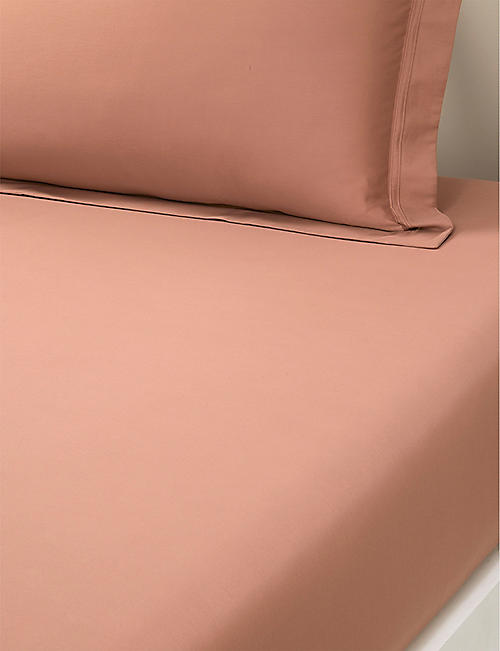 YVES DELORME: Triomphe organic-cotton fitted sheet