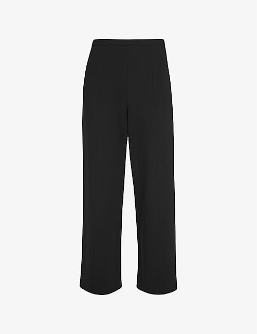 WHISTLES: Camilla wide-leg high-rise stretch-woven trousers