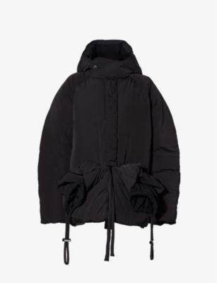 Jacquemus Black Le Chouchou 'la Doudoune Capullo' Jacket In Black