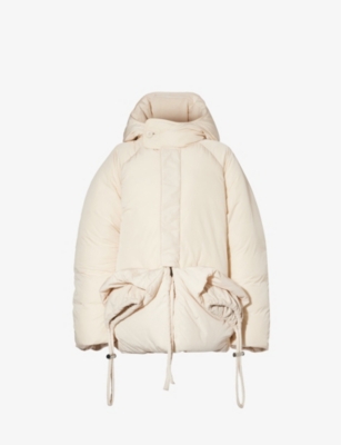 Jacquemus Off-white Le Chouchou 'la Doudoune Capullo' Jacket In Off-white