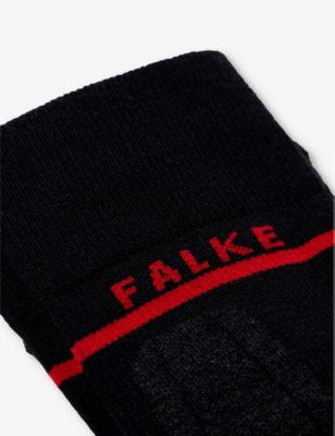 Shop Falke Ergonomic Sport System Women's 3010 Black Mix Sk4 Energising Light Knee-length Wool-blend Sock