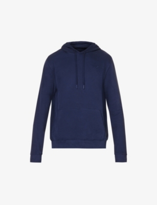CASTORE: Logo-embroidered cotton-blend hoody