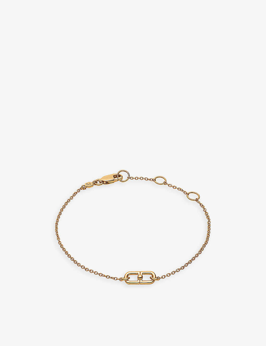 RACHEL JACKSON - Stellar 22ct yellow gold-plated sterling-silver link ...