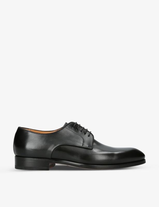 Contemporary leather Derby shoes