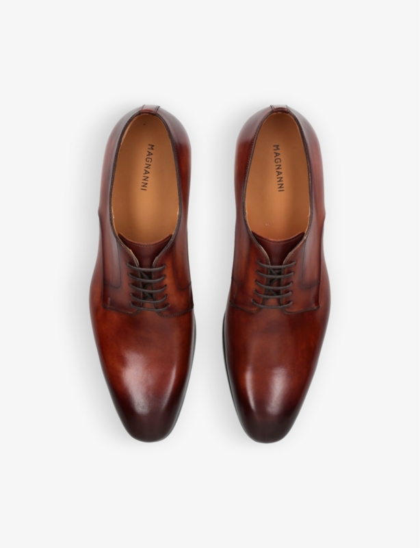Contemporary leather Derby shoes