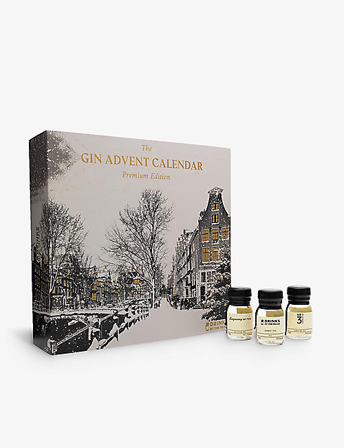 ADVENT CALENDARS: Drinks by the Dram Premium Gin Collection Advent Calendar 24 x 30ml
