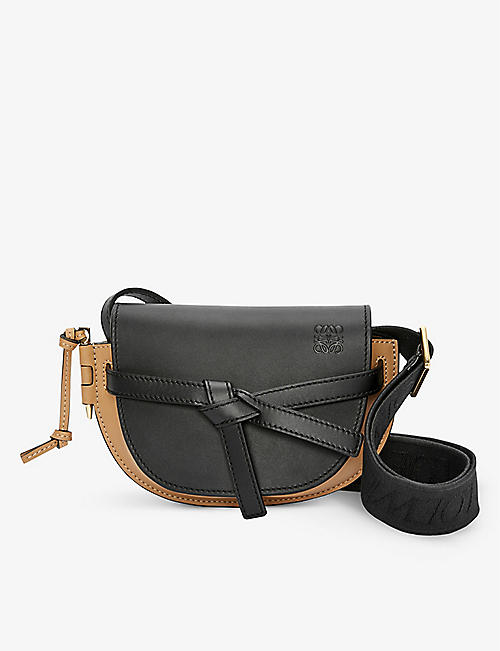 LOEWE: Gate Dual mini leather cross-body bag