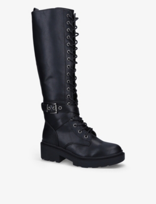 CARVELA: Boulder high leather boots