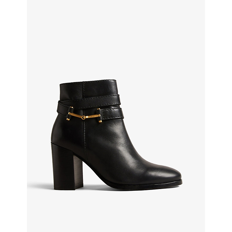 Ted Baker Anisea T-hinge Leather Ankle Boots