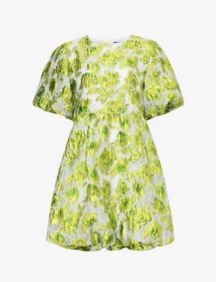 SISTER JANE - Cardamom floral-jacquard woven mini dress | Selfridges.com