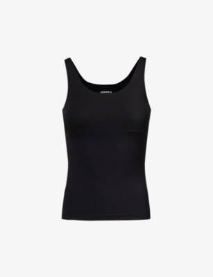 ADANOLA - Ultimate scoop-neck stretch-woven top | Selfridges.com