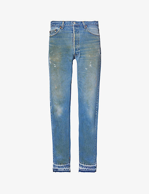 GALLERY DEPT: 5001 faded-wash mid-rise jeans