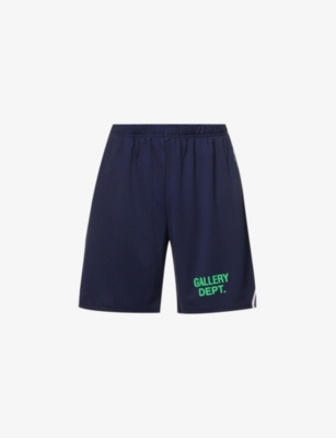 Gallery Dept. Venice Straight-leg Striped Logo-print Mesh