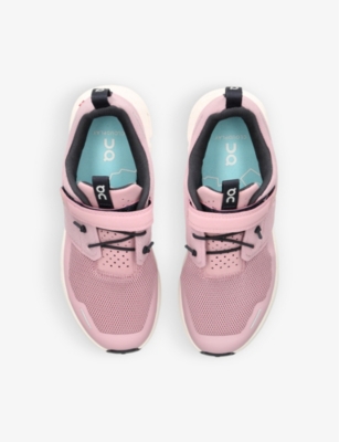ON RUNNING PINK CLOUD PLAY MESH LOW-TOP TRAINERS 5-8 YEARS EUR 30 / 12 UK 