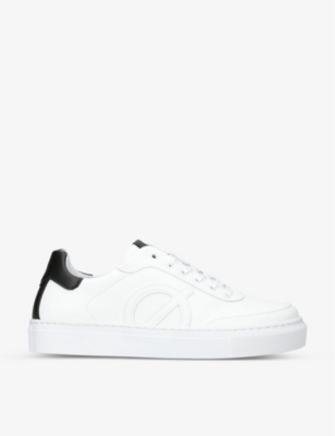 Loci Eight Recycled Low-top Court Trainers In Blk/white
