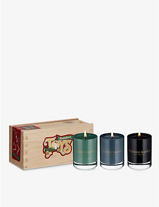 PENHALIGONS: Home Hooplas scented-candle limited-edition gift set
